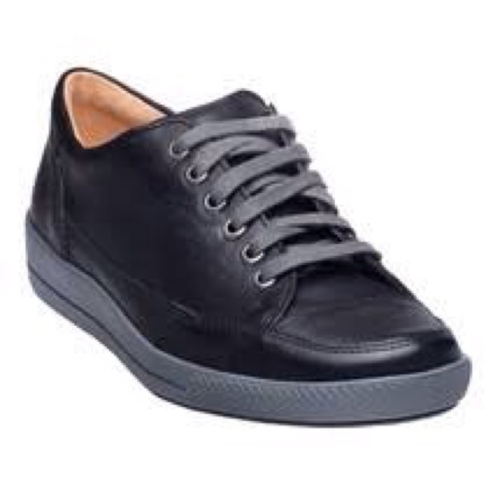 GANTER black leather Guilietta sneaker (8.5-9)